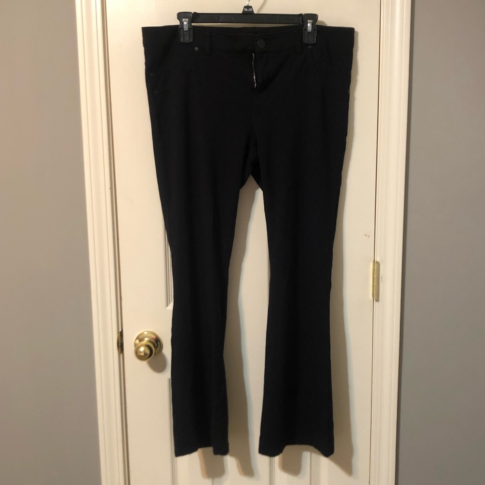 Plus size 0 regular black pants
